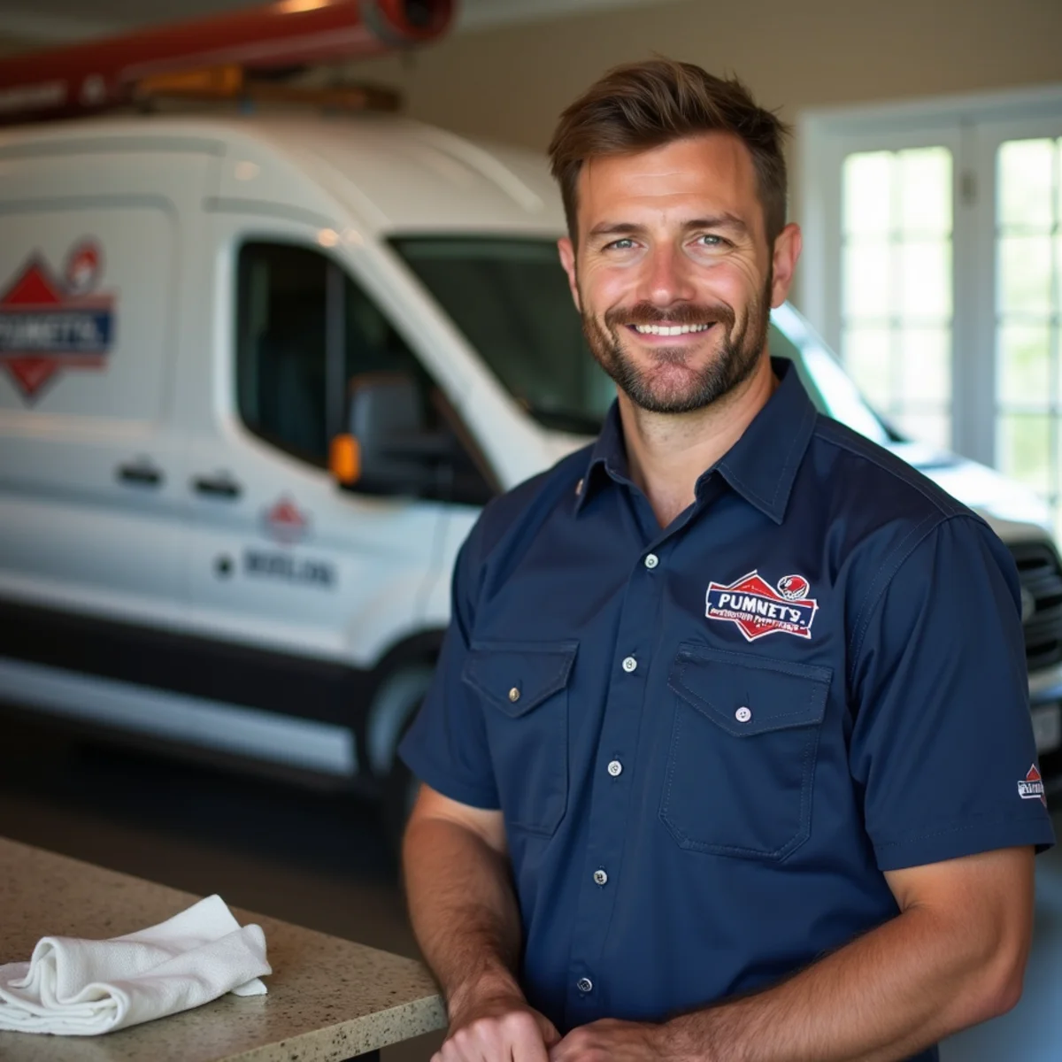McKinney Pro Plumbers team and service van in McKinney, TX