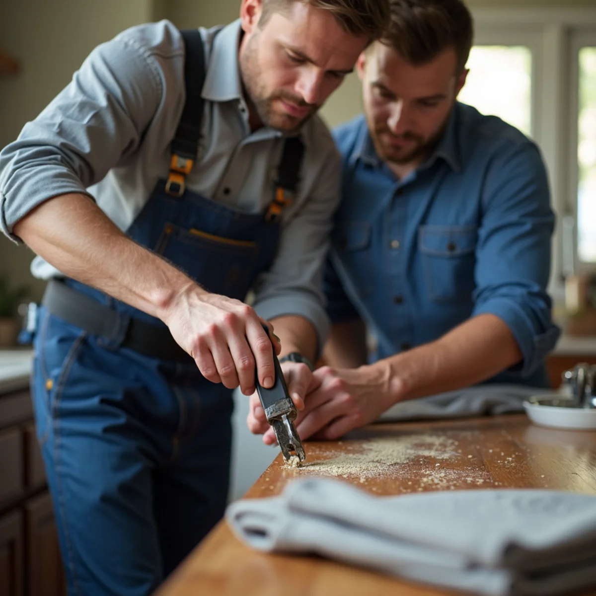 Drain Cleaning service by a licensed plumber in a McKinney, TX home