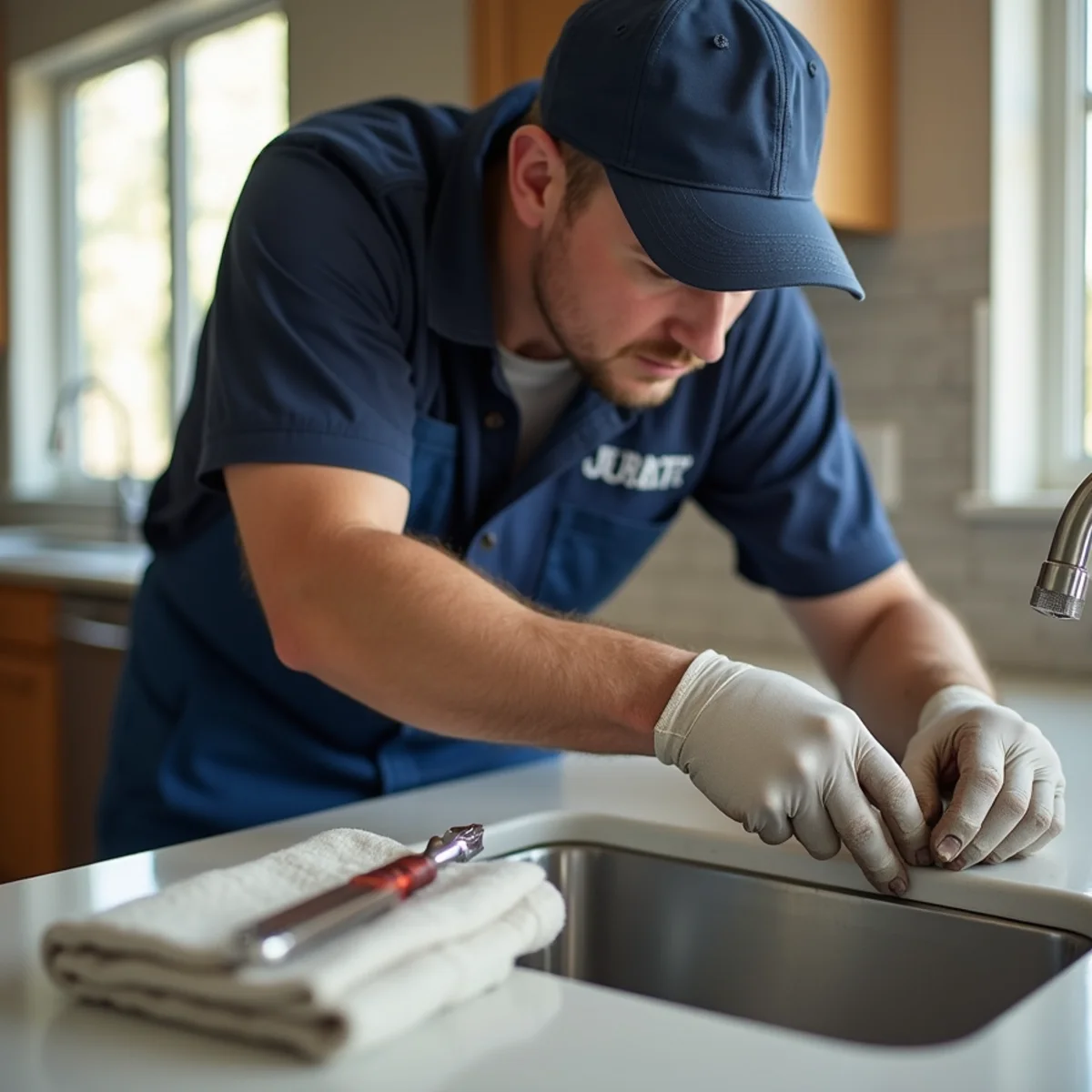 New Construction service by a licensed plumber in a McKinney, TX home