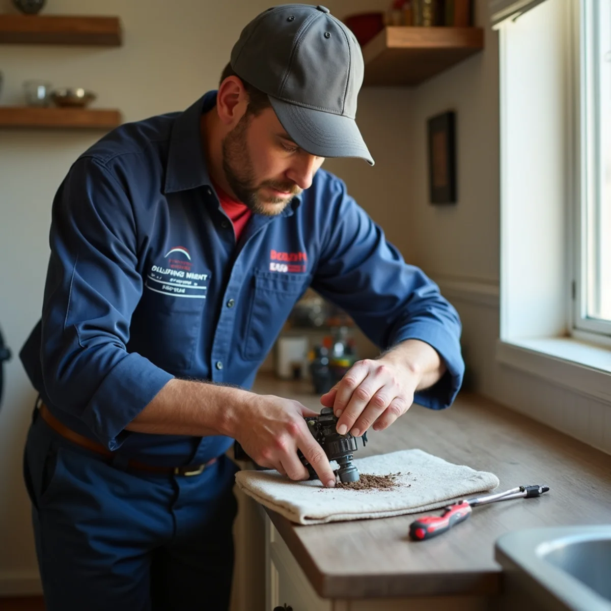 Repiping service by a licensed plumber in a McKinney, TX home